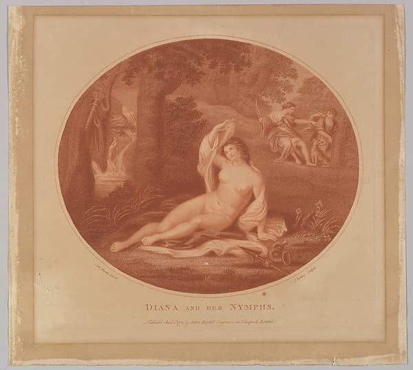 Diana and her Nymphs, by John Baldrey