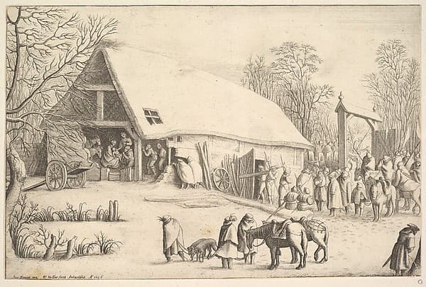Adoration of the Kings, by Wenceslaus Hollar