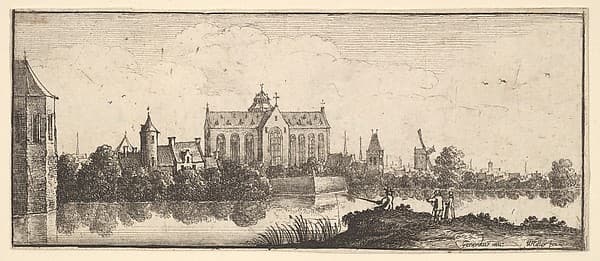 The Church by the Water, by Wenceslaus Hollar