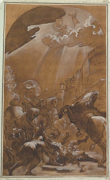 The Conversion of Saint Paul, by Ludovico Carracci