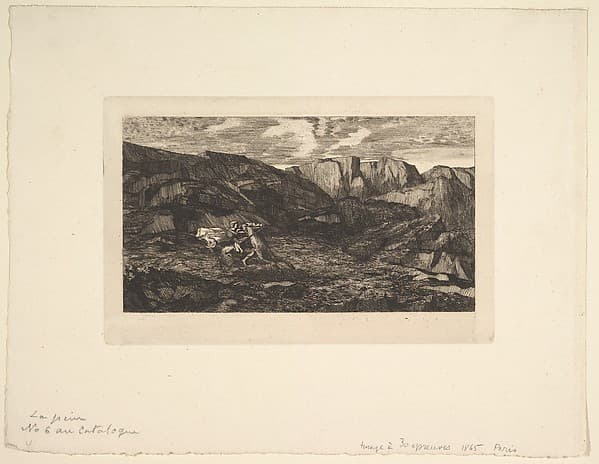Fear, by Odilon Redon