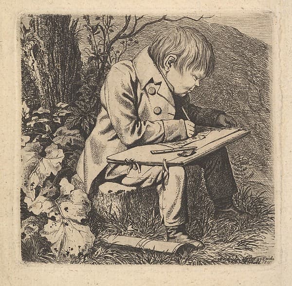 The Artist Hoffman, by Johann Christoph Erhard