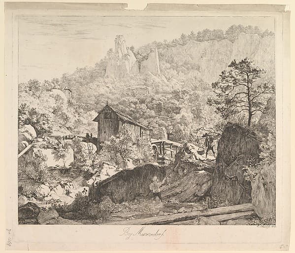 Around Muckendorf, by Johann Christoph Erhard