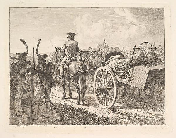 A Russian Mobile Forge, by Johann Christoph Erhard