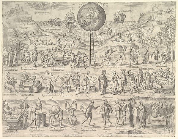 The World, Cage of Fools, by Anonymous, Italian, 16th century