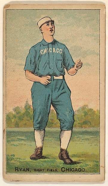 Ryan, Right Field, Chicago, from the Gold Coin series (N284) for Gold Coin Chewing Tobacco, by D. Buchner & Co., New York