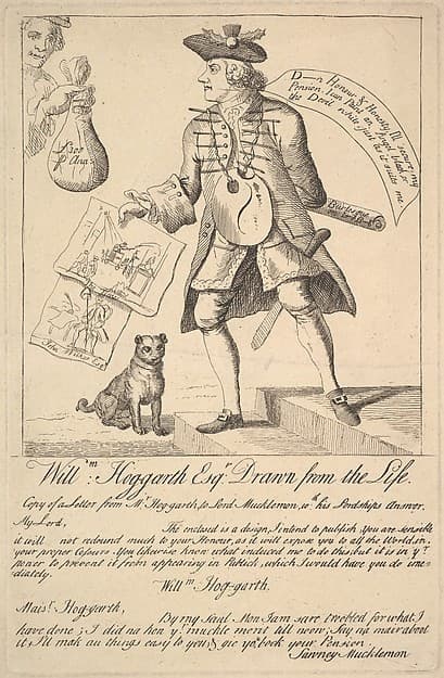 William Hog-garth Esq. Drawn from the Life, by Anonymous, British, 18th century