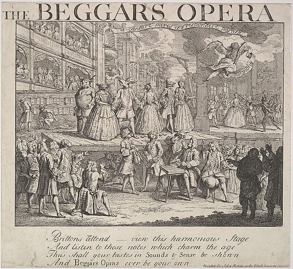 The Beggars Opera, by Anonymous, British, 18th century