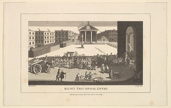 Rich's Glory, or His Triumphant Entry into Covent Garden, December 1732, by Thomas Cook