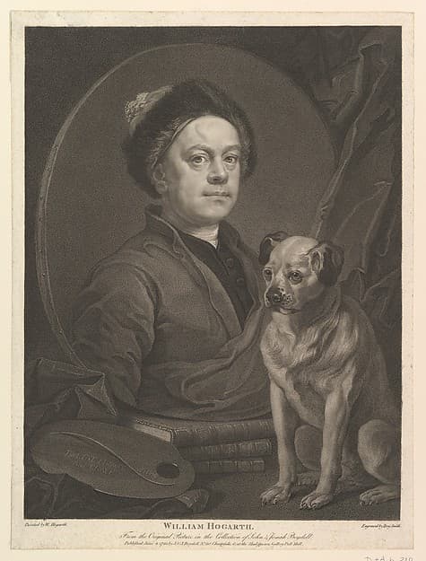 William Hogarth, by Benjamin Smith