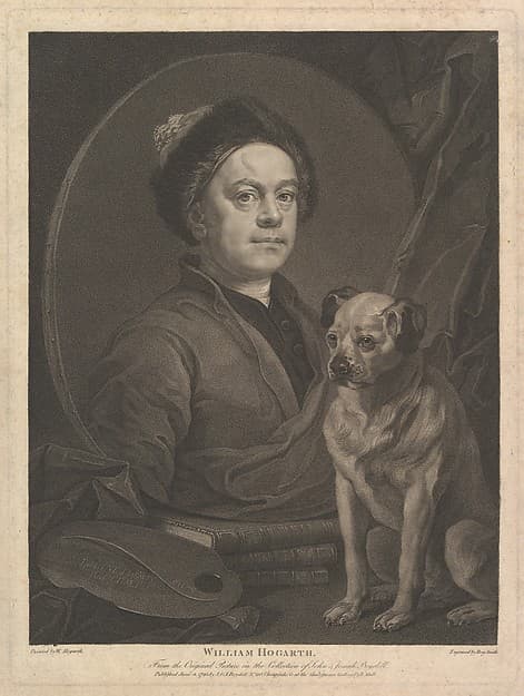 William Hogarth, by Benjamin Smith