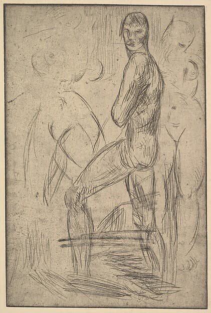 Striding Man, by Wilhelm Lehmbruck