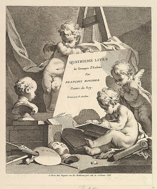 Frontispiece, by Pierre Alexandre Aveline