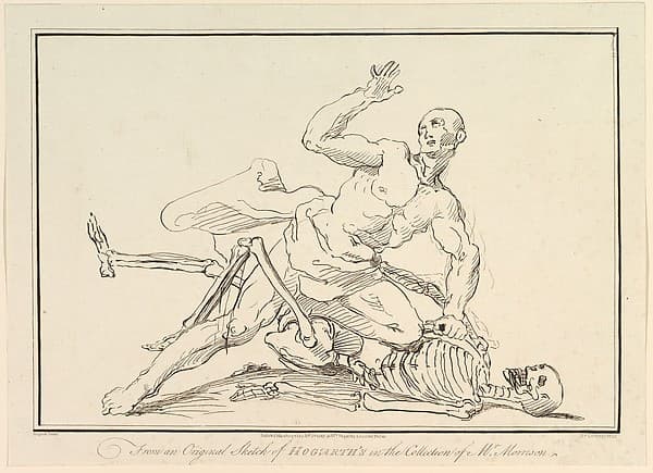 From an Original Sketch of William Hogarth's in the Collection of Mr. Morrison, by Richard Livesay