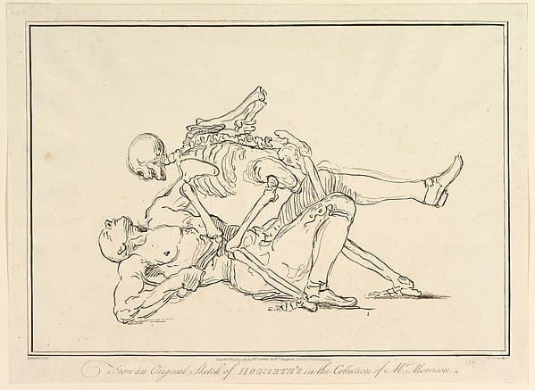 From an Original Sketch of William Hogarth's in the Collection of Mr. Morrison, by Richard Livesay