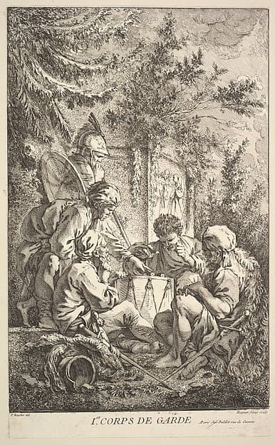First Guard-Room, by Jacques Gabriel Huquier