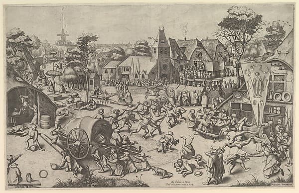 The Kermis of Saint George, by Johannes van Doetecum I