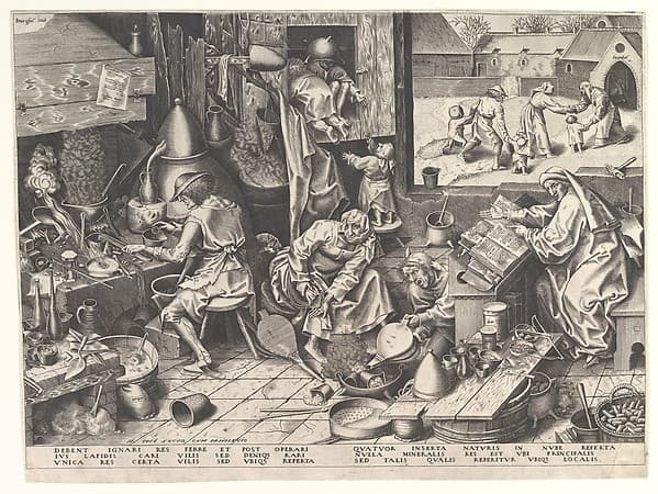 The Alchemist, by Pieter Bruegel the Elder