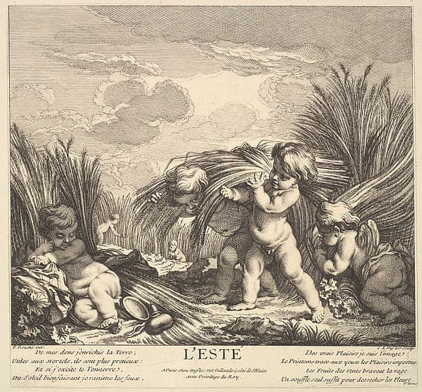 Summer, by Claude Augustin Duflos le Jeune