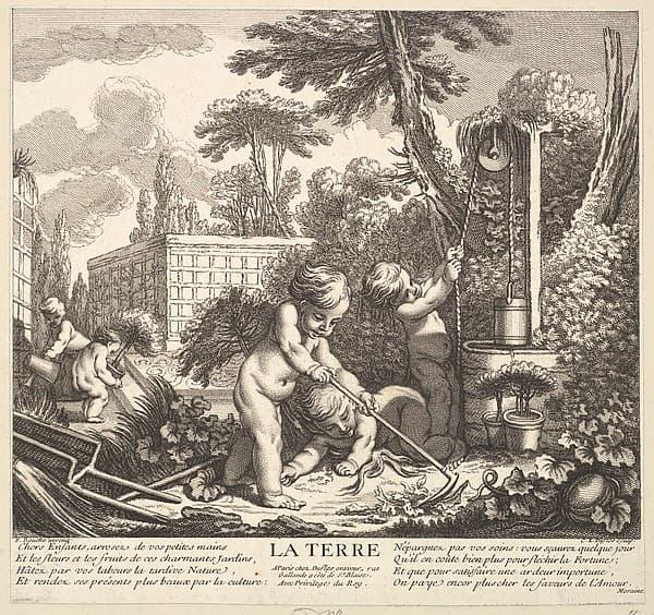 Earth, by Claude Augustin Duflos le Jeune