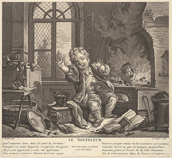 Glass Blower, by Claude Augustin Duflos le Jeune