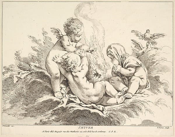 Winter, by Louis Félix de La Rue
