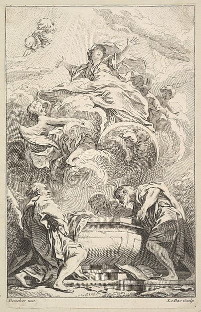 L'Assomption, by Jacques Philippe Le Bas