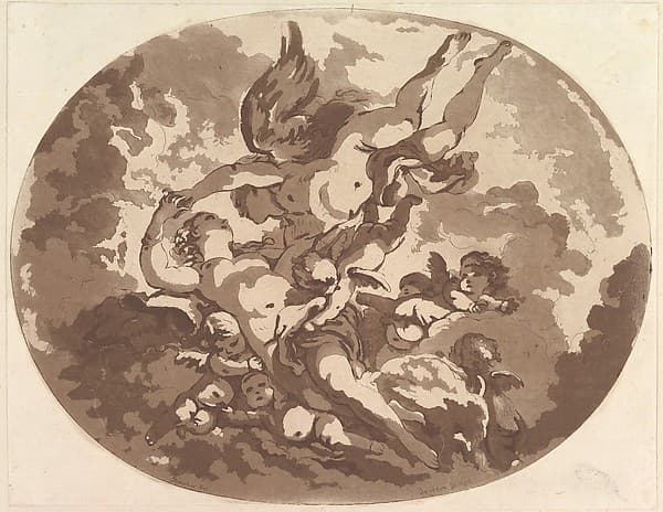 Venus and Cupid, by Jean Claude Richard, Abbé de Saint-Non