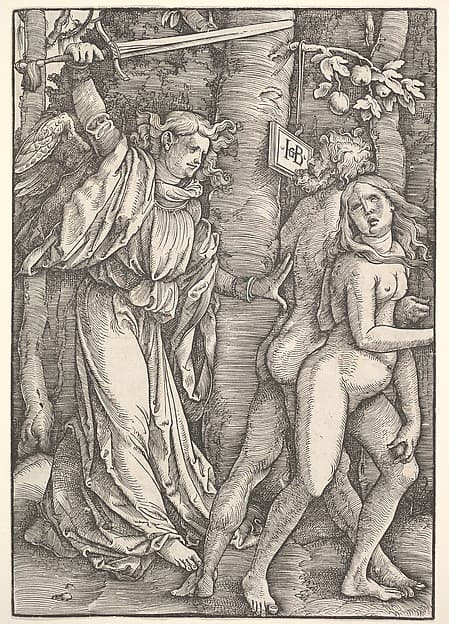 Expulsion from Paradise, by Hans Baldung (called Hans Baldung Grien)