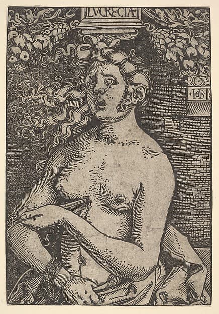 Lucretia, by Hans Baldung (called Hans Baldung Grien)