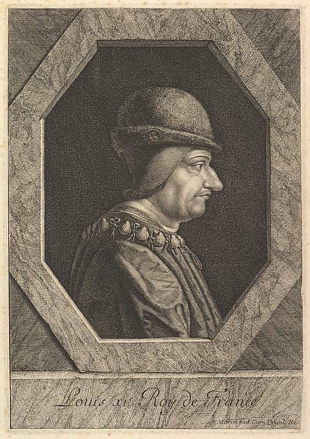 Louis XI, roi de France, by Jean Morin