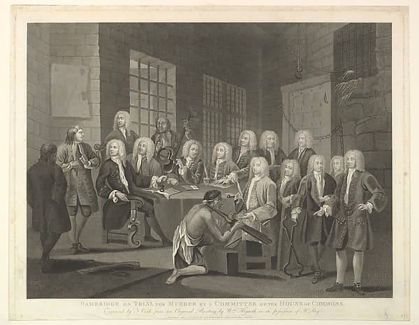 Bambridge on Trial for Murder by a Committee of the House of Commons, by Thomas Cook