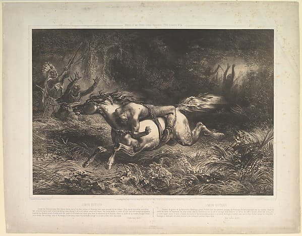 Simon Butler (Indian Trails, vol. II), by Jean-François Millet