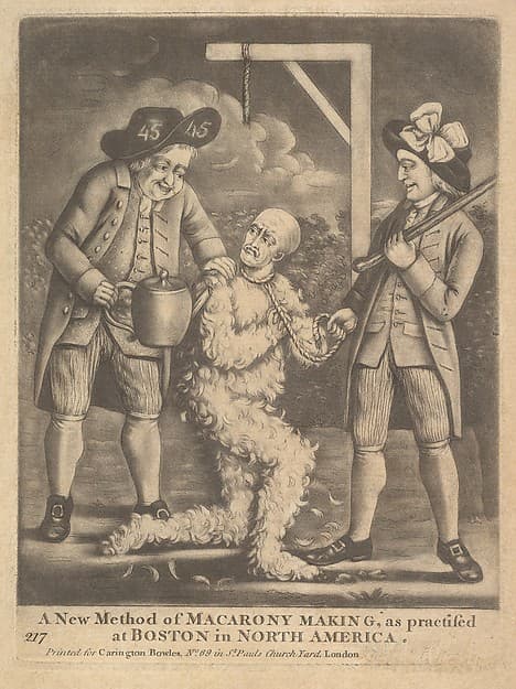 A New Method of Macarony Making as Practised at Boston in North America, by Anonymous, British, late 18th century