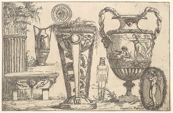 Fragments of Antiquity, by Jean Jacques Lagrenée