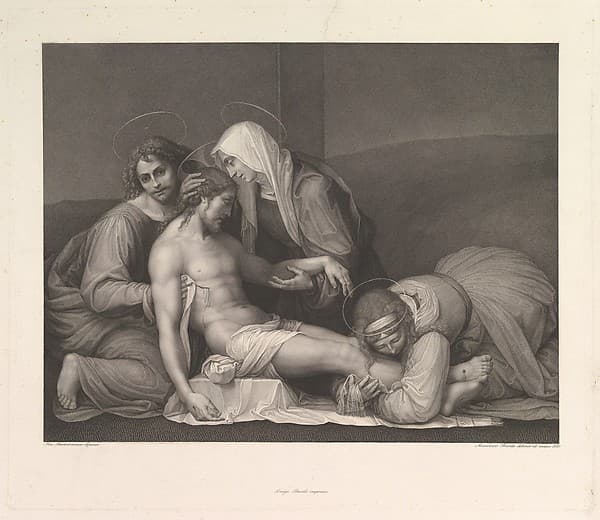The Lamentation of Christ, by Franz Anton Erich Moritz Steinla