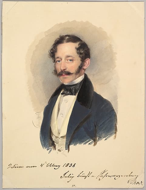 Prince Felix of Schwarzenberg, by Moritz Michael Daffinger