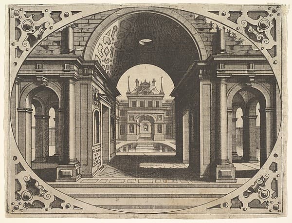 Plate from "Varie Architecture", by Johannes van Doetecum I