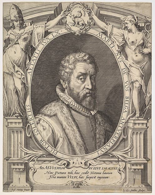 Maerten de Vos, by Aegidius Sadeler II