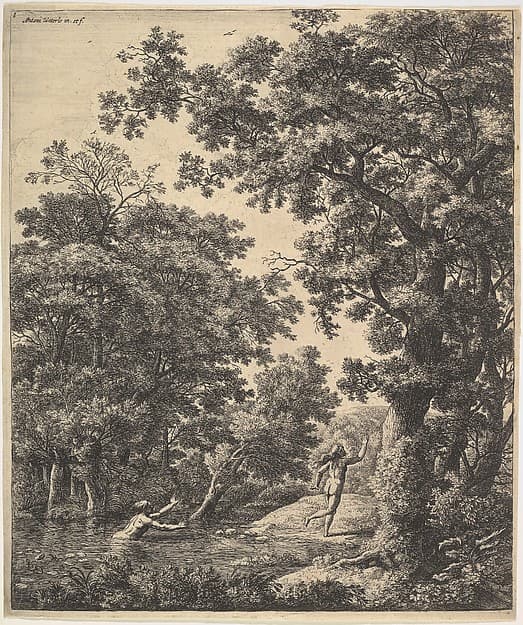 Alpheus and Arethusa, by Anthonie Waterloo