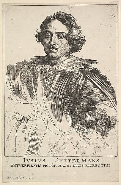 Justus Sustermans, from "The Iconography", by Anthony van Dyck