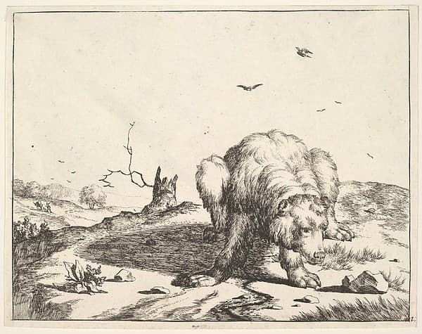 Plate from "The Set of The Bears", by Marcus de Bye
