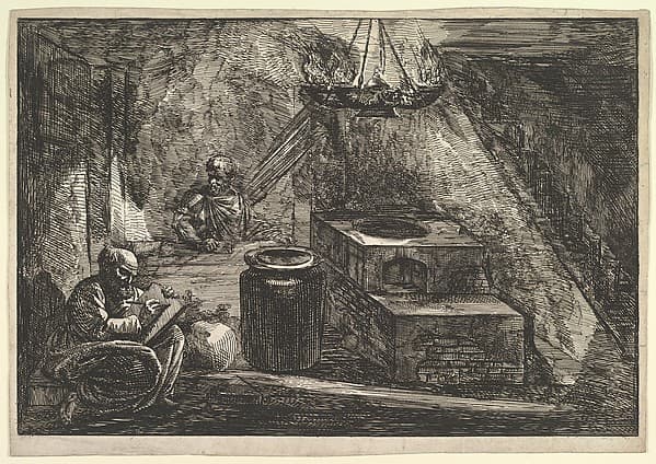 Plate 45, Volume II of "Antiquités de la Grande-Grèce", by Francesco Piranesi
