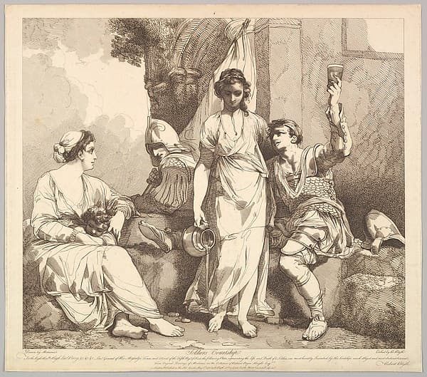 Soldier's Courtship, from "The Life and Death of a Soldier", by Robert Blyth