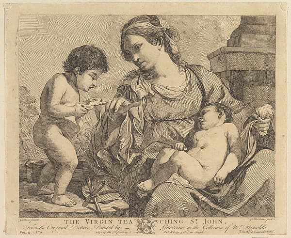 The Virgin Teaching St. John, by John Hamilton Mortimer