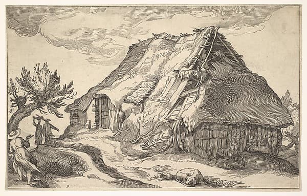 Landscape with Farmhouse, by Boetius Adams Bolswert