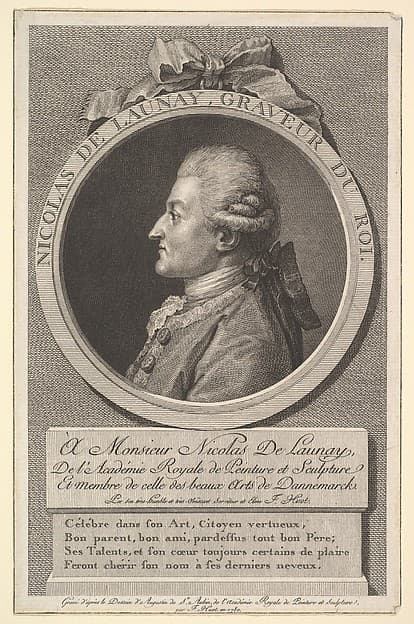 Portrait of Nicolas de Launay, by F. Huot