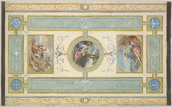 Study for a Ceiling, by Jean Jacques Lagrenée
