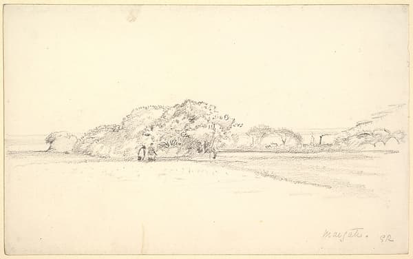 Landscape at Margate, by George Richmond