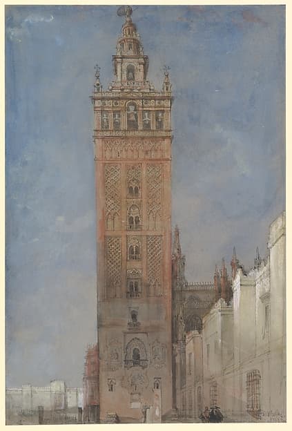The Giralda, Seville, by David Roberts